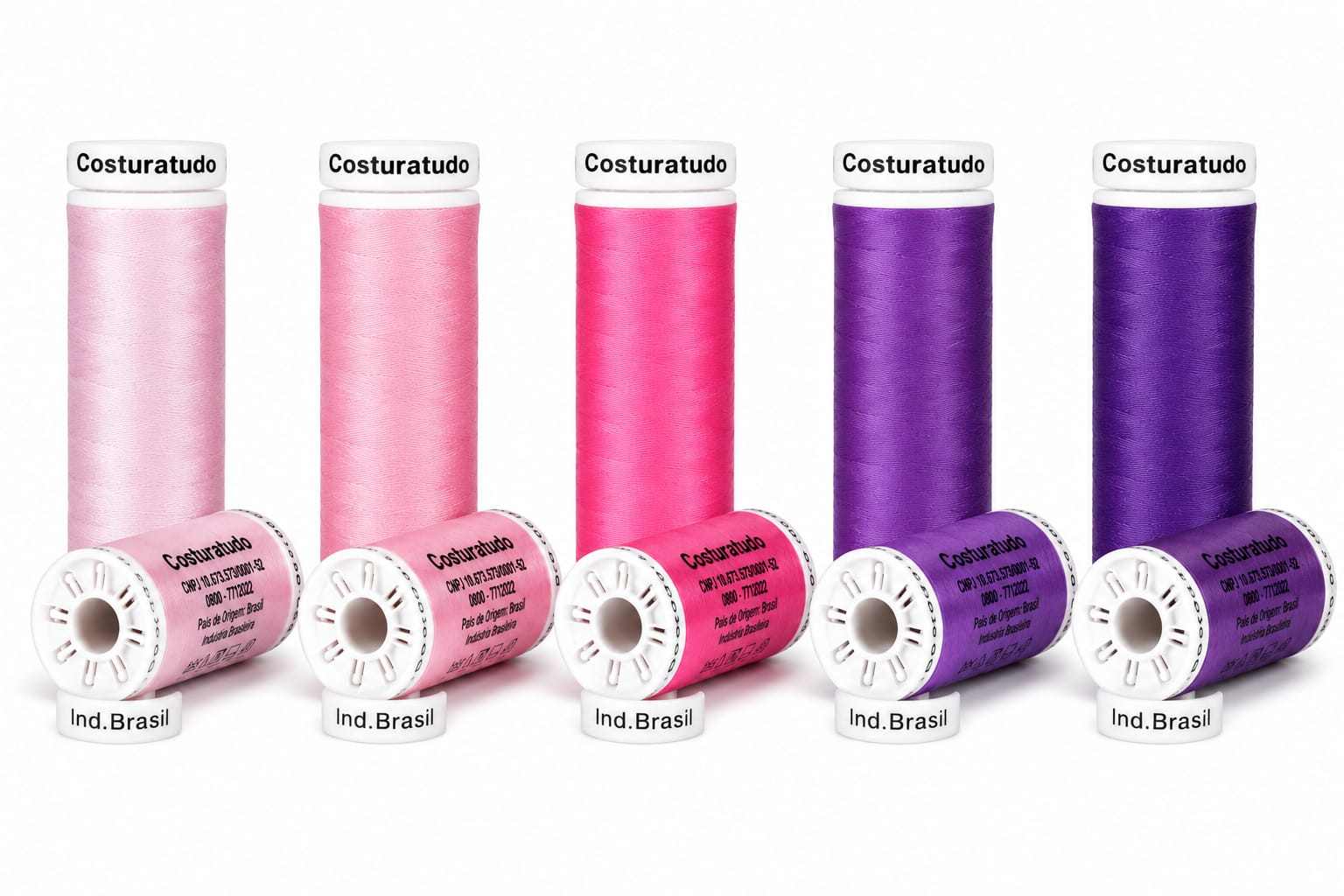 LINHA COSTURA COSTURATEX ROSAS/ ROXOS